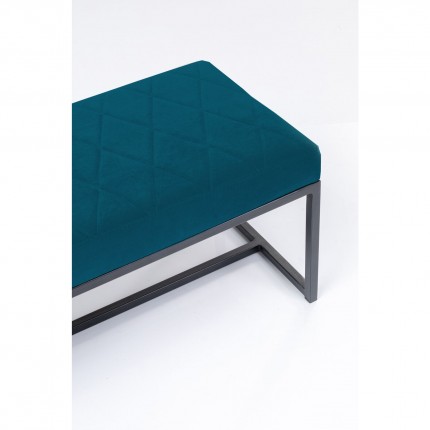 Banc Smart noir et bleu 150x40cm Kare Design