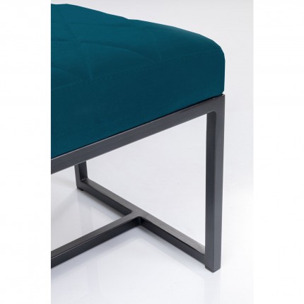 Banc Smart noir et bleu 150x40cm Kare Design