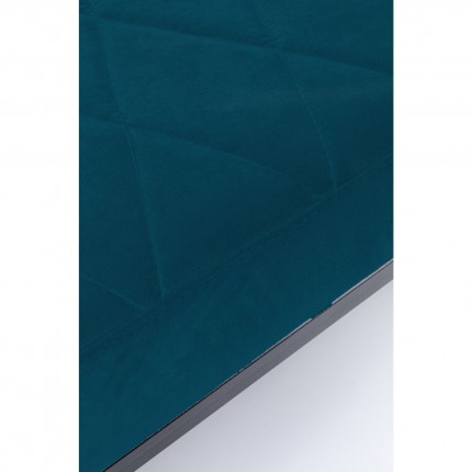 Banc Smart noir et bleu 150x40cm Kare Design