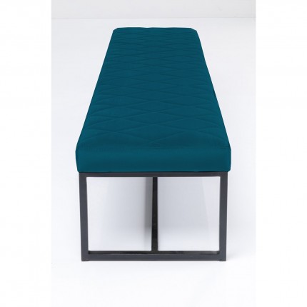Banc Smart noir et bleu 150x40cm Kare Design