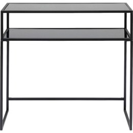 Console Loft noire 80x85cm Kare Design