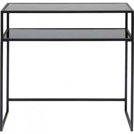 Console Loft 85x30cm noire Kare Design