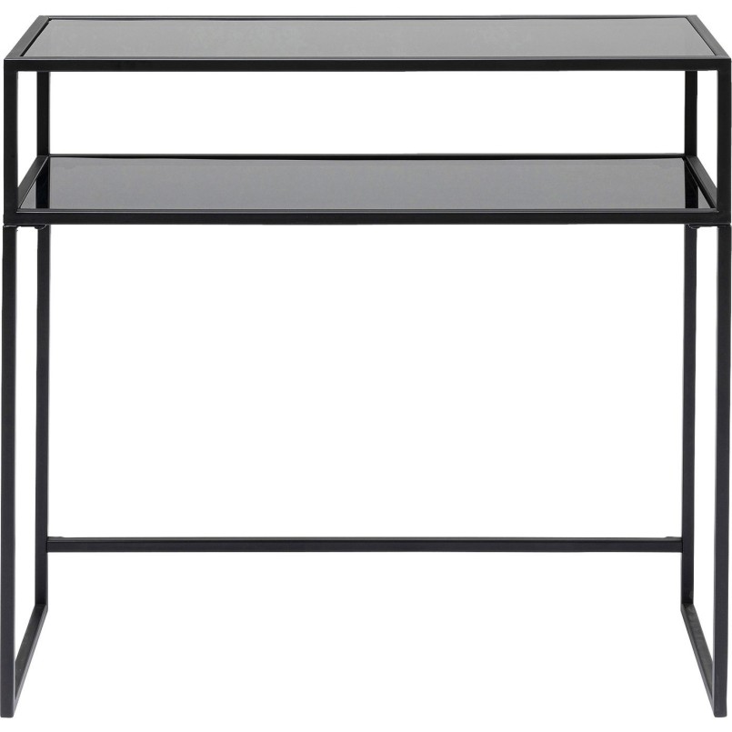 Console Loft noire 80x85cm Kare Design
