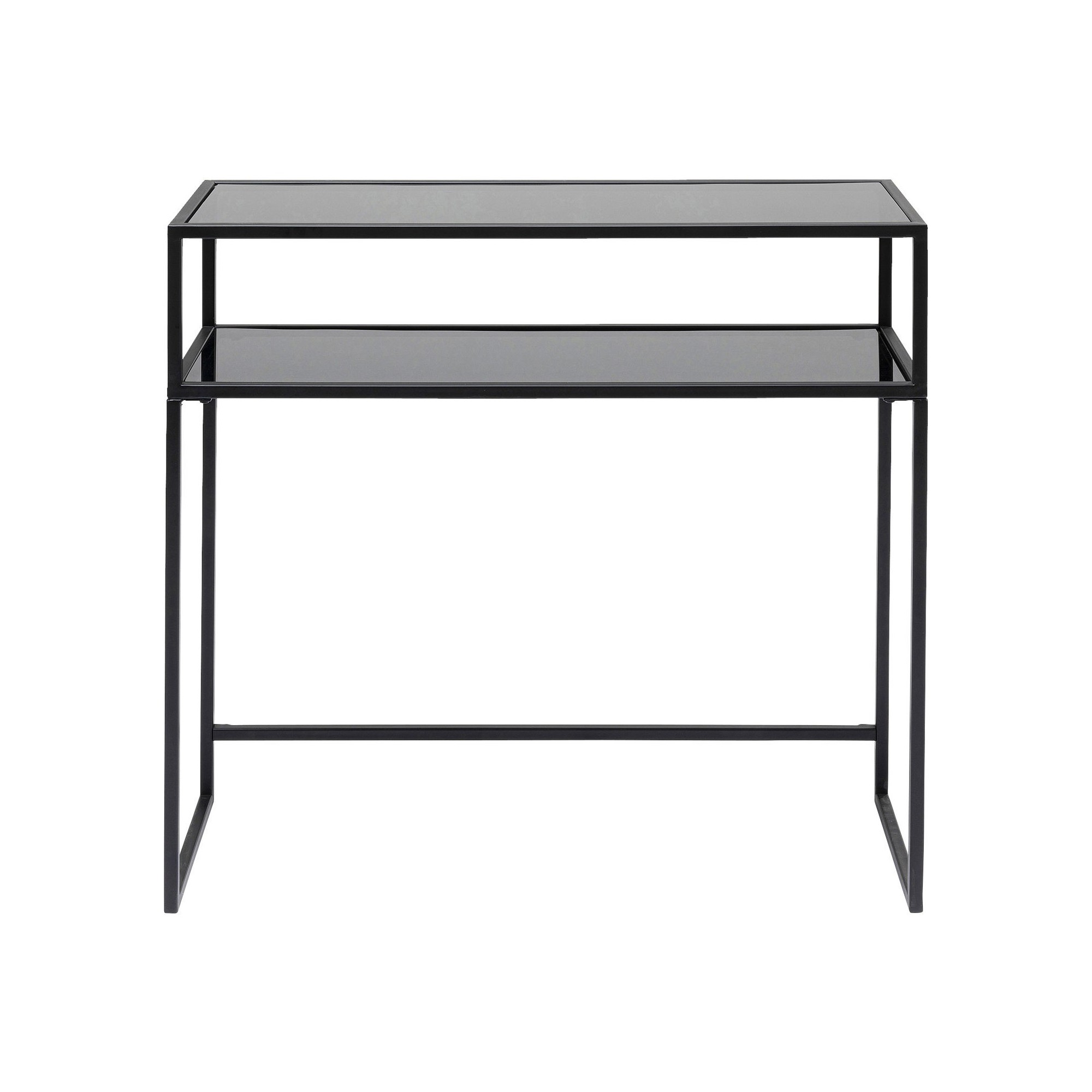 Console Loft noire 80x85cm Kare Design