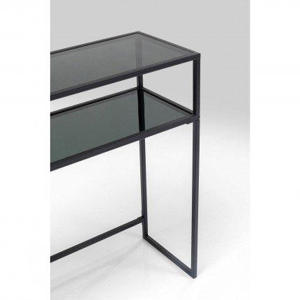 Console Loft 85x30cm noire Kare Design