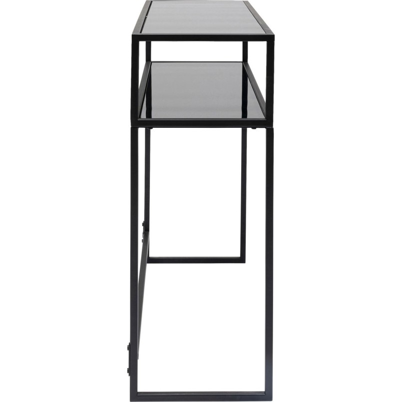 Console Loft noire 80x85cm Kare Design