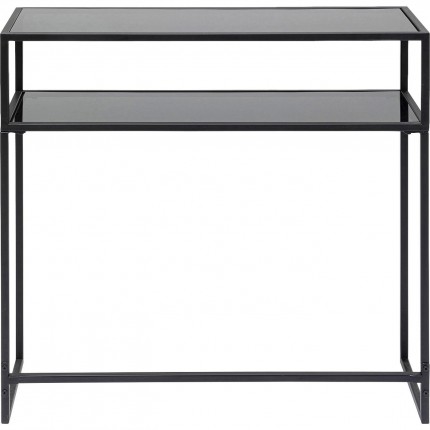 Console Loft 85x30cm noire Kare Design