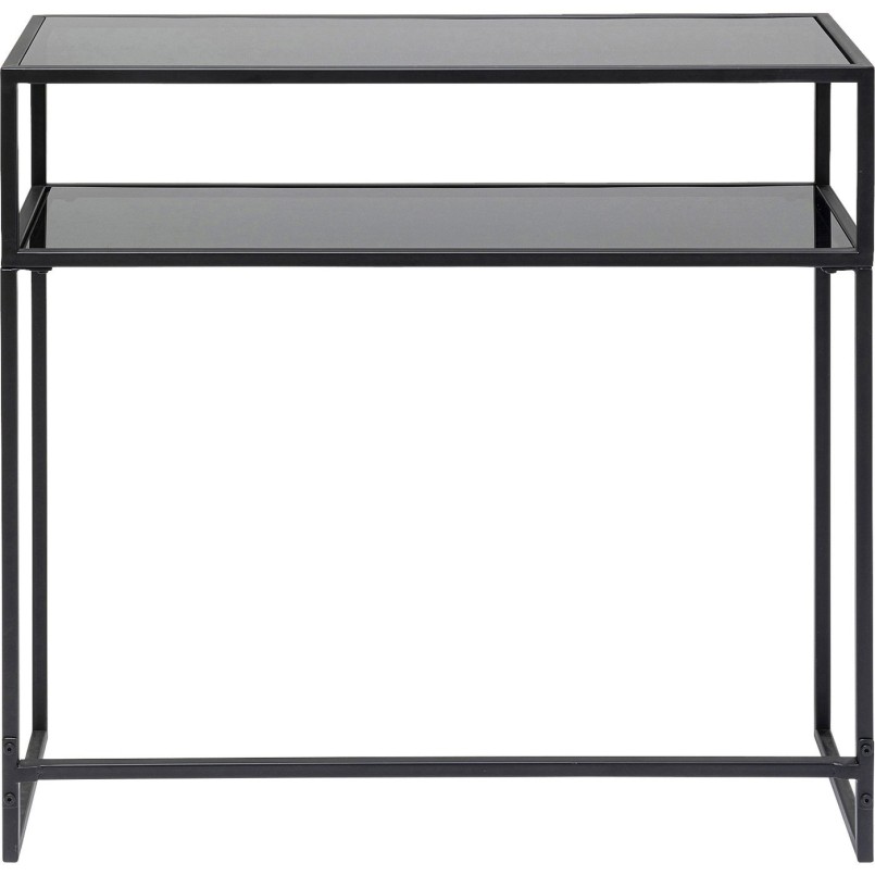 Console Loft noire 80x85cm Kare Design