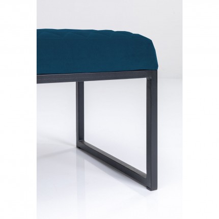 Banc Smart noir et bleu 90x40cm Kare Design
