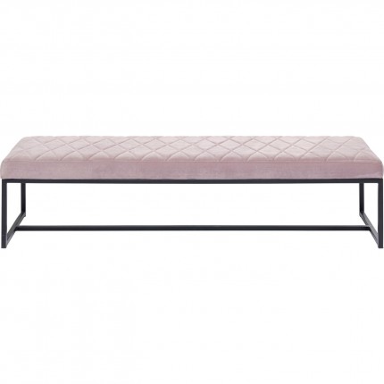 Banc Smart noir et rose 150x40cm Kare Design