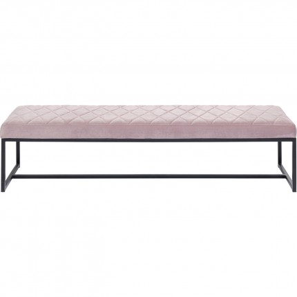 Banc Smart 150x40cm noir et rose Kare Design