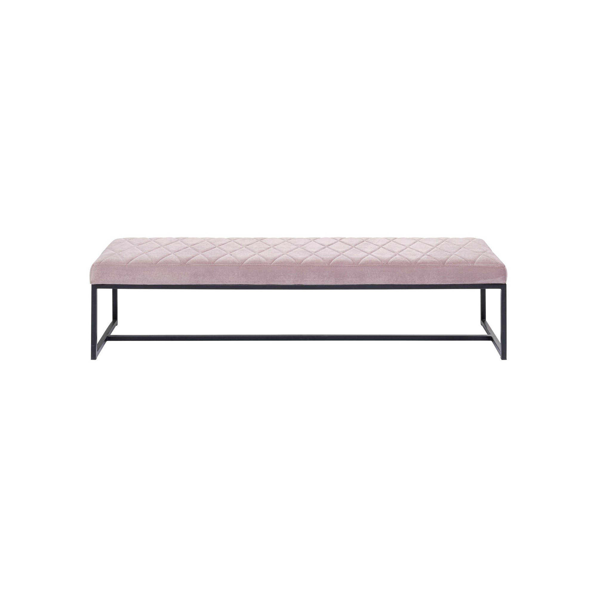 Banc Smart noir et rose 150x40cm Kare Design