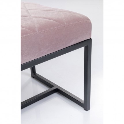 Banc Smart noir et rose 150x40cm Kare Design