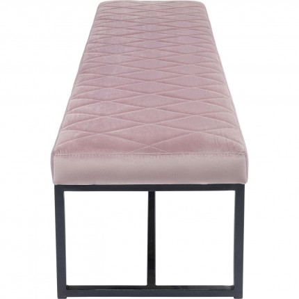 Banc Smart noir et rose 150x40cm Kare Design