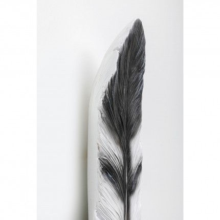 Déco murale plume 77x18cm Kare Design