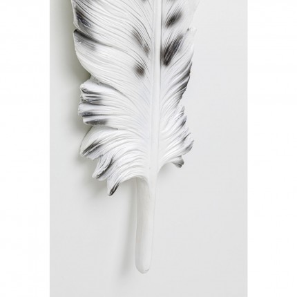Déco murale plume 77x18cm Kare Design