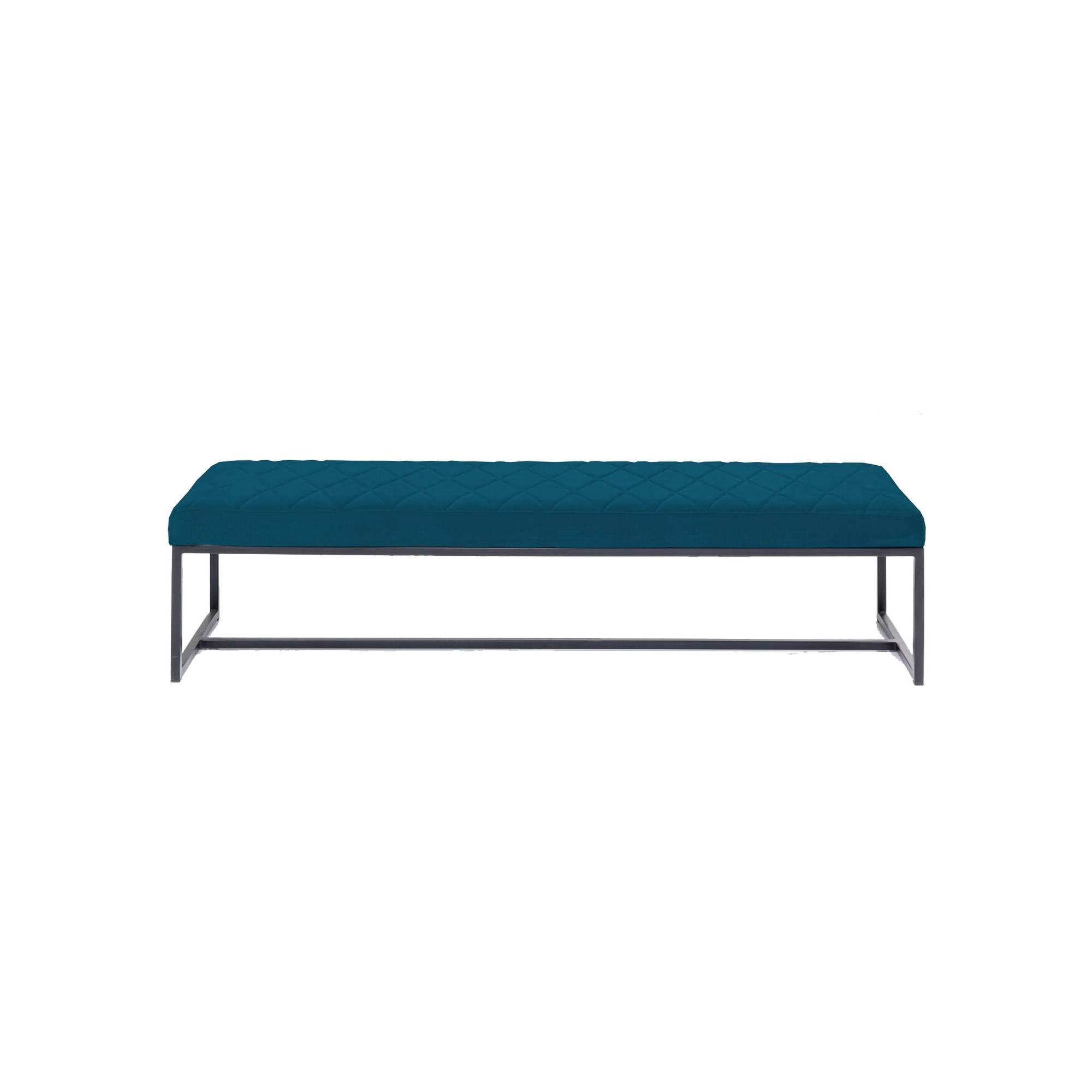 Banc Smart noir et bleu 150x40cm Kare Design