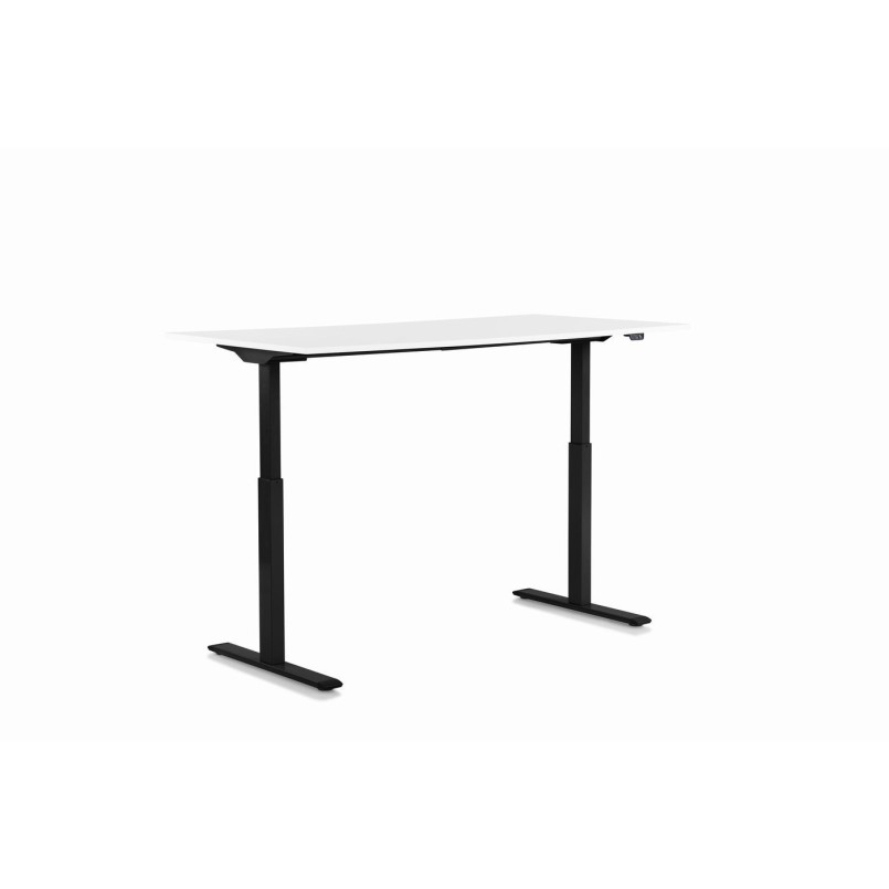 Bureau Office noir et blanc 120x70cm Kare Design