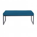 Banc Smart noir et bleu 90x40cm Kare Design