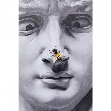 Tableau statue antique abeille 100x125cm Kare Design