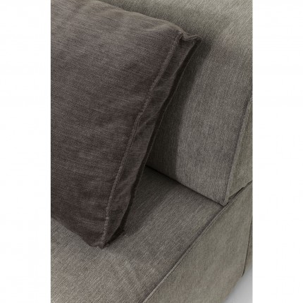 Assise centrale canapé Infinity gris Kare Design