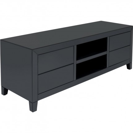 Meuble TV Luxury Push gris Kare Design