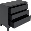 Commode Luxury Push 3 tiroirs grise Kare Design