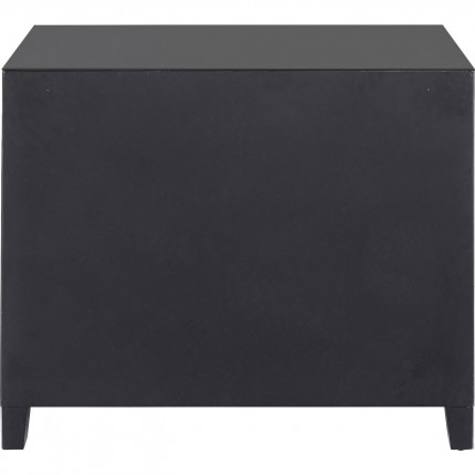 Commode Luxury Push 3 tiroirs grise Kare Design
