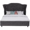 Lit City Spirit Dark gris 160x200 cm Kare Design 