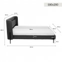 Lit Tivoli vert 160x200cm Kare Design