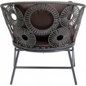 Fauteuil Ibiza marron Kare Design