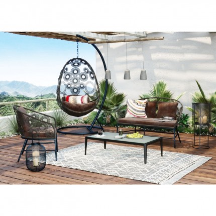 Fauteuil de jardin Ibiza marron Kare Design