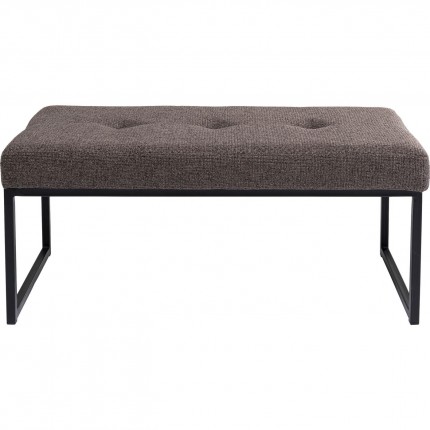 Banc Smart Dolce marron 90x40cm Kare Design