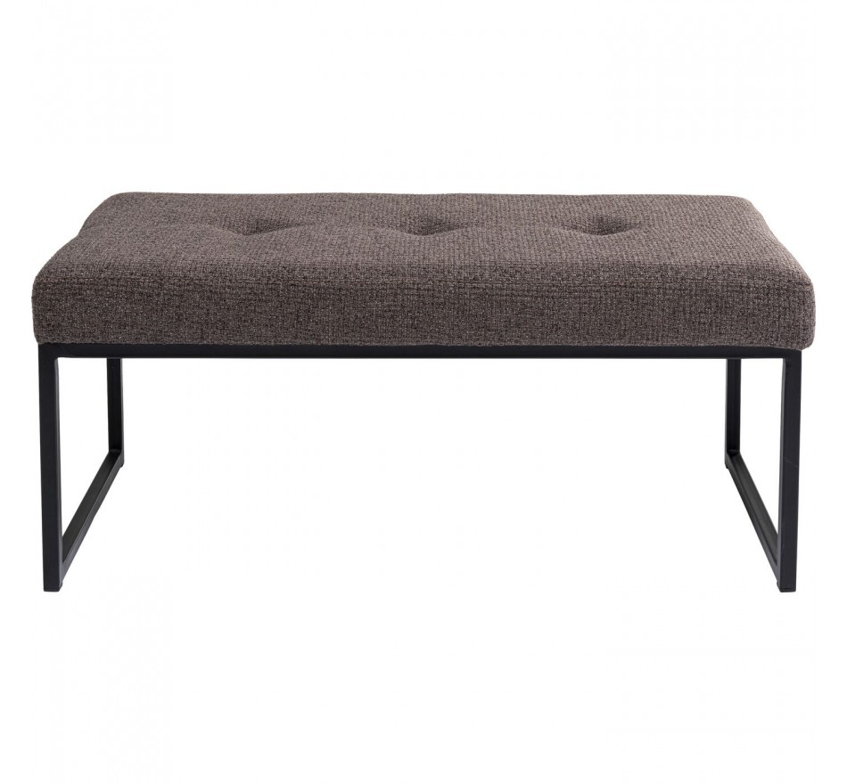 Banc Smart Dolce marron 90x40cm Kare Design