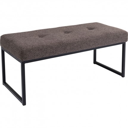 Banc Smart Dolce marron 90x40cm Kare Design