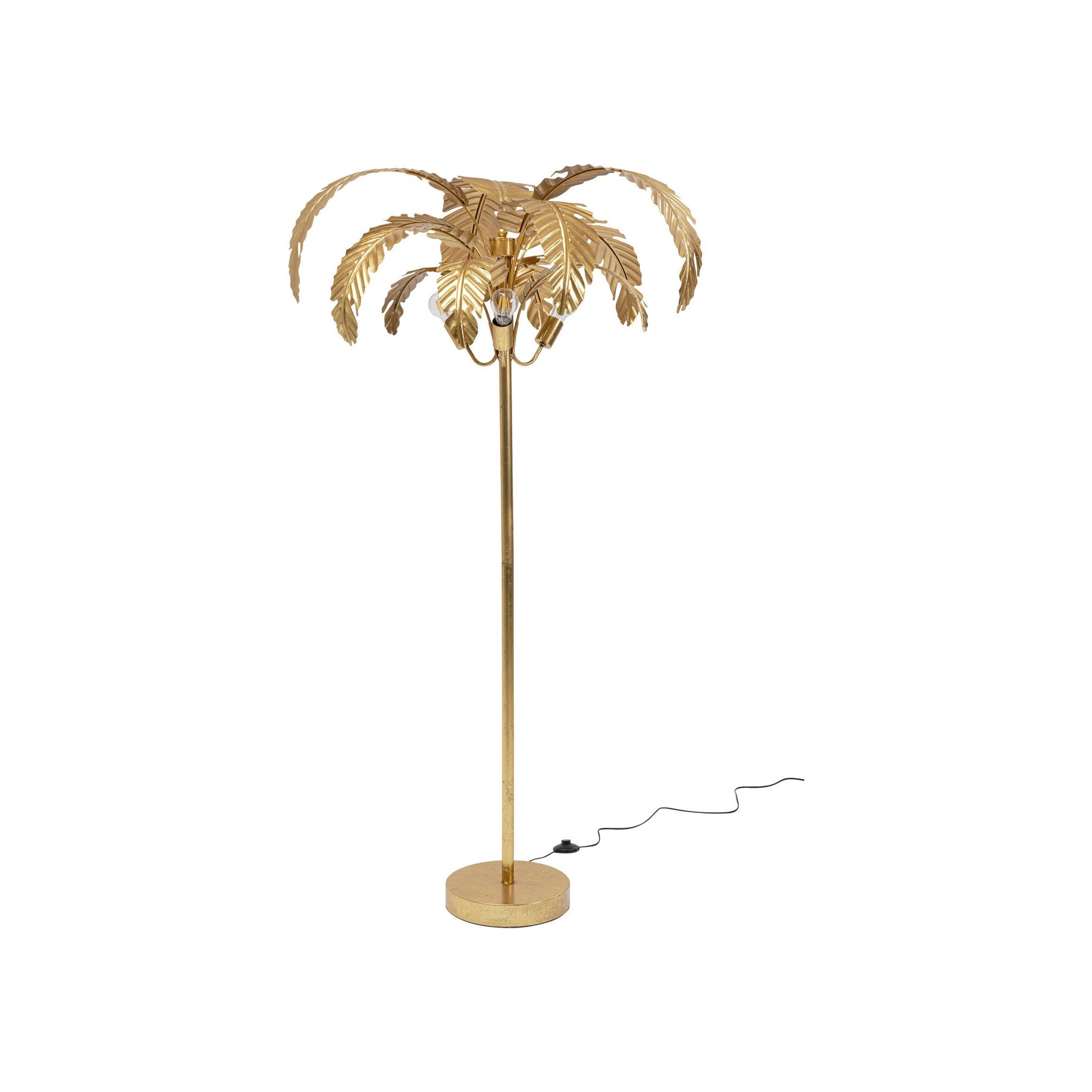 Lampadaire feuilles de palmier 170cm Kare Design