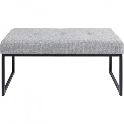 Banc Smart Dolce gris 90x40cm Kare Design Banc Smart Dolce gris 90x40cm Kare Design