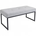 Banc Smart Dolce gris 90x40cm Kare Design