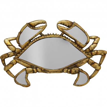Déco murale miroir Crabe 43cm Kare Design