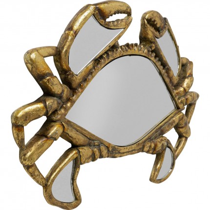 Déco murale miroir Crabe 43cm Kare Design