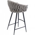 Tabouret de bar Knot marron Kare Design