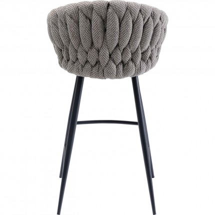 Tabouret de bar Knot marron Kare Design