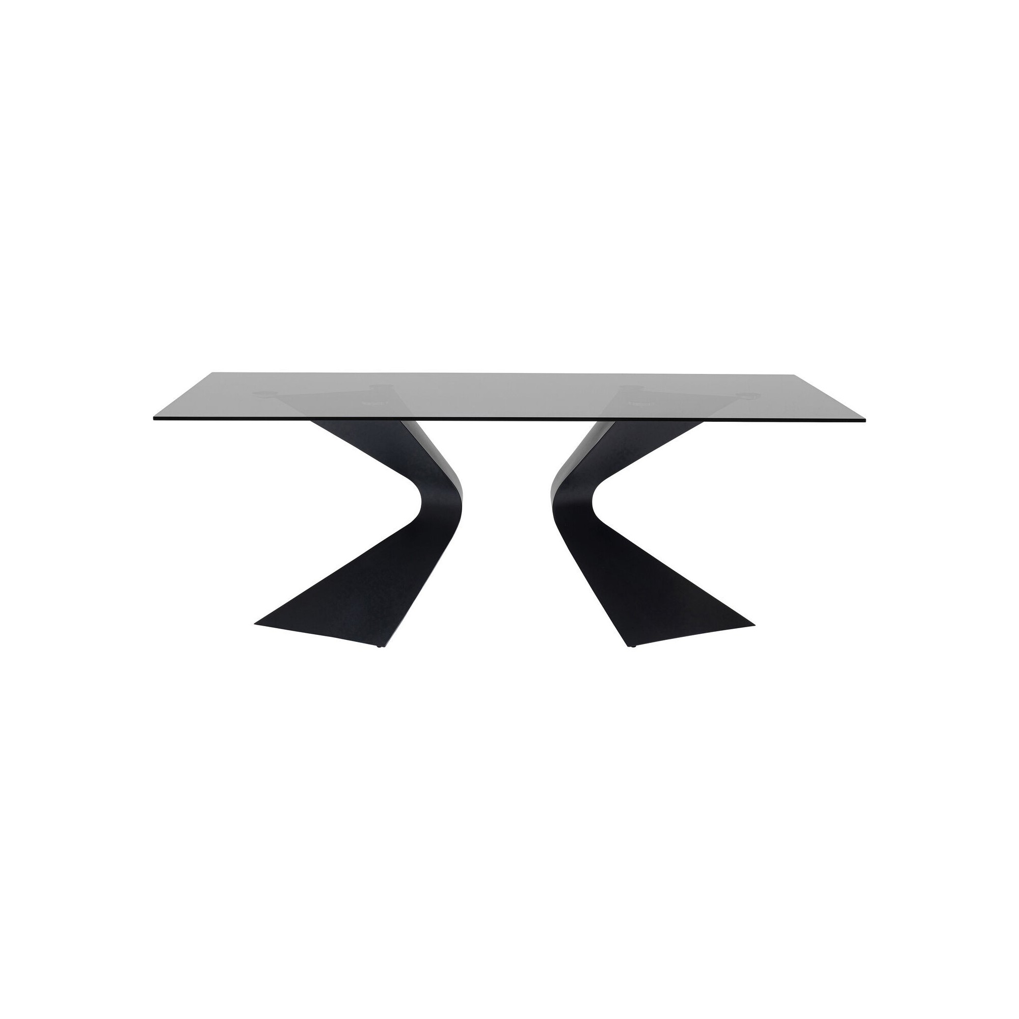 Table Gloria 200x100cm noire Kare Design