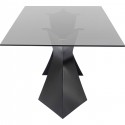 Table Gloria 200x100cm noire Kare Design
