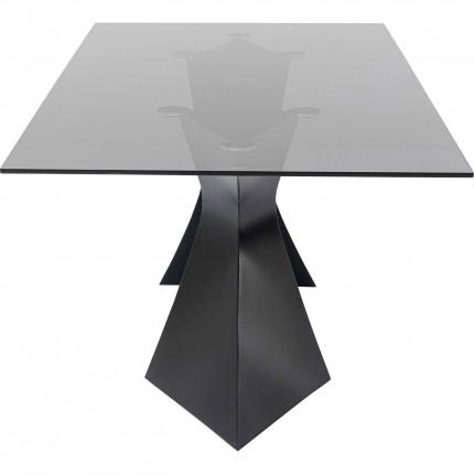 Table Gloria 200x100cm noire Kare Design