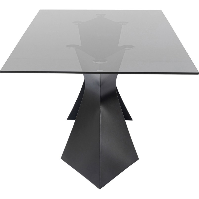 Table Gloria noir 200x100cm