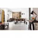 Table Bois Massif Railway 210x100 Kare Design