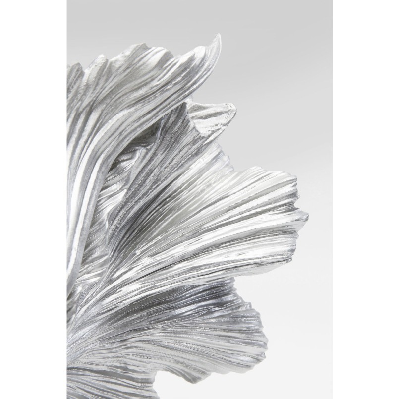 Déco Poisson combattant argenté 34cm Kare Design