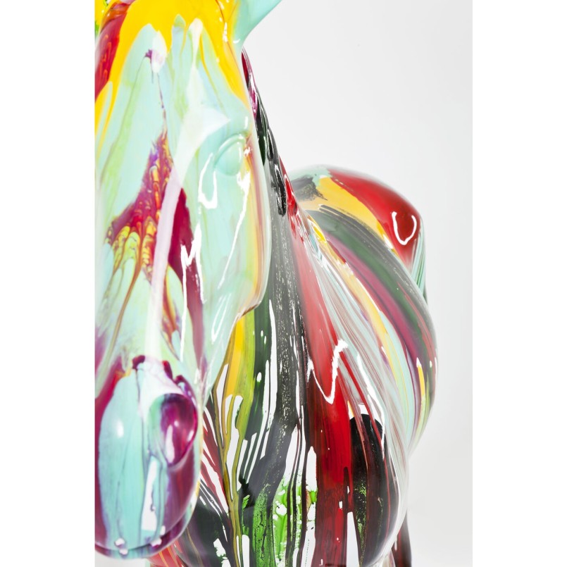Déco cheval multicolore XXL Kare Design 