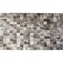 Tapis Cosmo Cuir Gris 170x240 Kare Design 